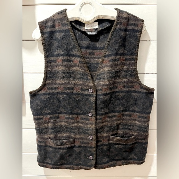 📍 VINTAGE FOU DE VOUS men’s vest size L - Picture 1 of 7